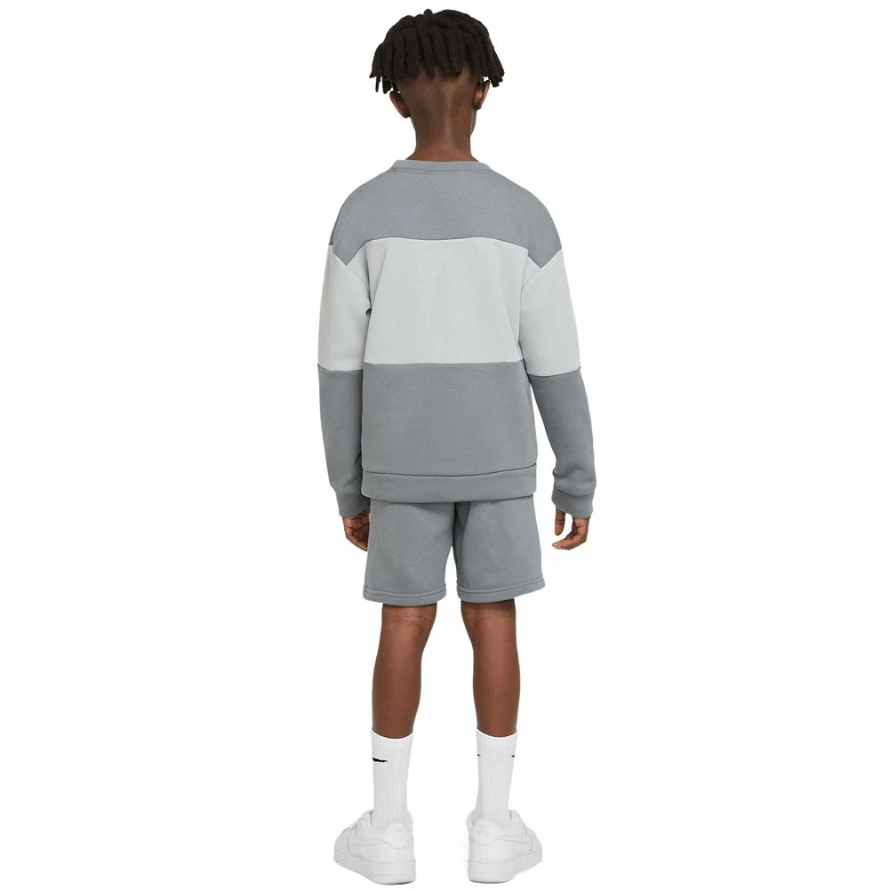 Boys 8-20 Nike French-Terry Fleece Sweatshirt & Shorts Tracksuit 5 Boys 8-20 Nike French-Terry Fleece Sweatshirt & Shorts Tracksuit - Image 3