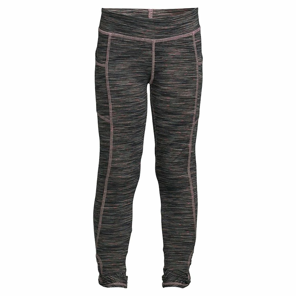 Girls 2-18 Lands' End Twist Hem Active Leggings 6 Girls 2-18 Lands' End Twist Hem Active Leggings - Image 4