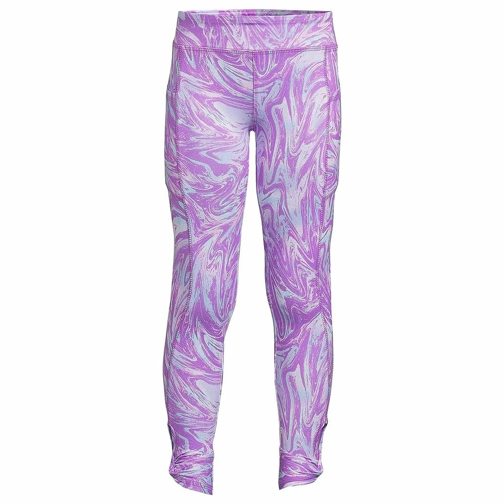 Girls 2-18 Lands' End Twist Hem Active Leggings 3 Girls 2-18 Lands' End Twist Hem Active Leggings
