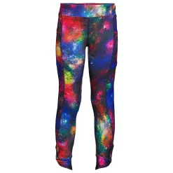 Girls 2-18 Lands' End Twist Hem Active Leggings 10 Girls 2-18 Lands' End Twist Hem Active Leggings -Kohl's Shop 5495335 Rainbow Galaxy