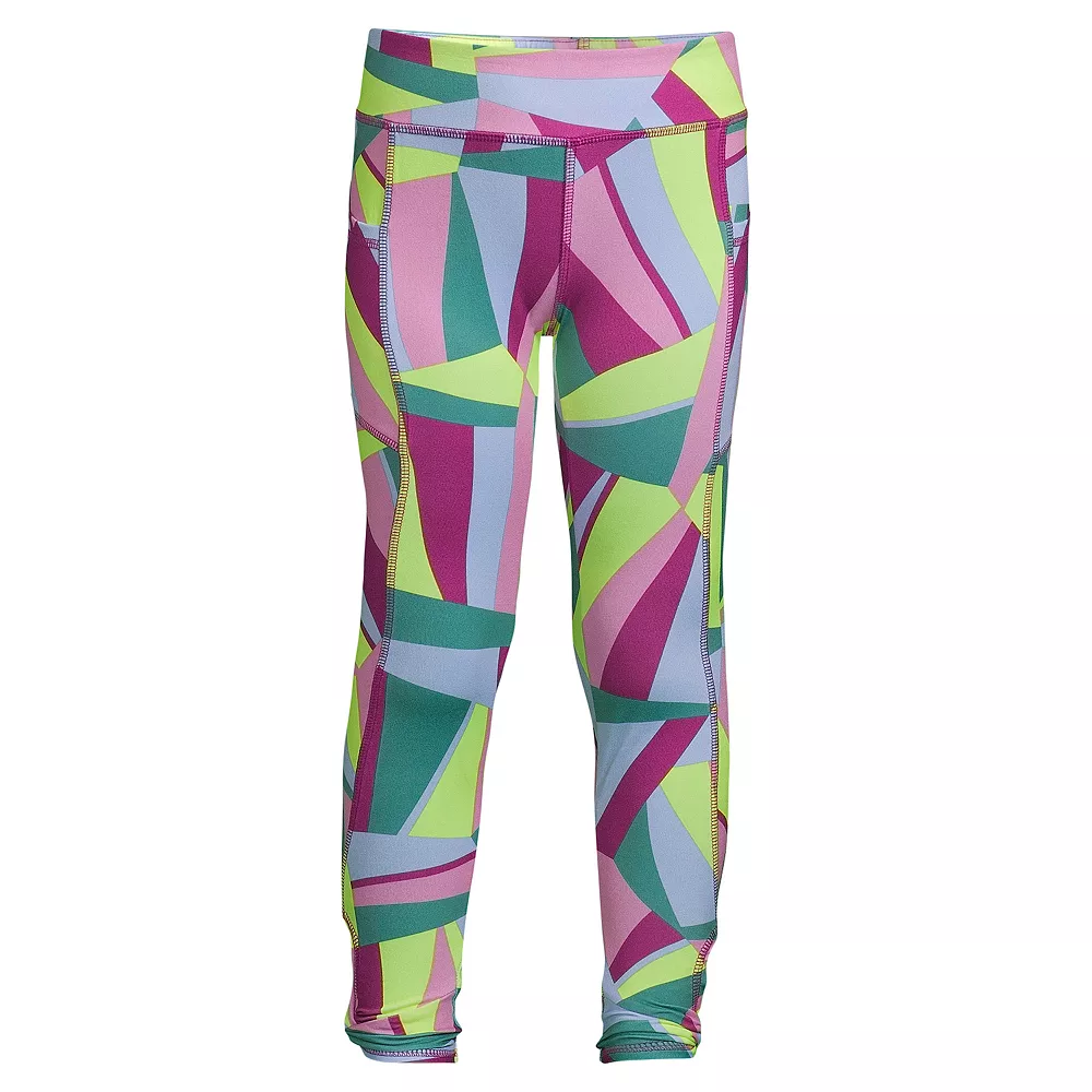 Girls 2-18 Lands' End Twist Hem Active Leggings 8 Girls 2-18 Lands' End Twist Hem Active Leggings - Image 6