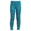 Girls 4-18 Lands' End Fleece Ankle Leggings -Kohl's Shop 5495336 Peacock Foil Stars
