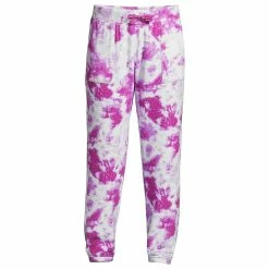 Girls 4-18 Lands' End Soft Cozy Jogger Pants -Kohl's Shop 5495338 Mauve Tie Dye