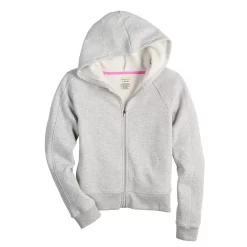 Girls 7-16 Tek Gear® Ultrasoft Fleece Full-Zip Hoodie in Regular & Plus -Kohl's Shop 5534938 Metro Heather