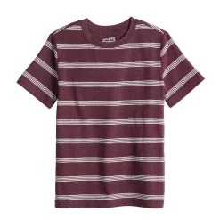 Boys 4-7 Jumping Beans® Essential Striped Tee -Kohl's Shop 5539281 Plum
