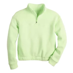 Girls 7-16 Tek Gear® Ultrasoft Fleece 1/4 Zip Pullover in Regular & Plus -Kohl's Shop 5541509 Brisk Mint