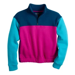 Girls 7-16 Tek Gear® Ultrasoft Fleece 1/4 Zip Pullover in Regular & Plus -Kohl's Shop 5541509 Fantasy Berry Blue