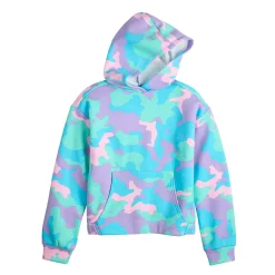 Girls 7-16 Tek Gear® Ultrasoft Fleece Hoodie in Regular & Plus -Kohl's Shop 5541636 Lilac Camo