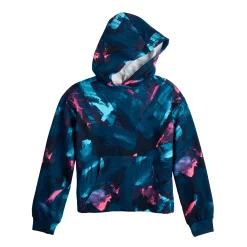 Girls 7-16 Tek Gear® Ultrasoft Fleece Hoodie in Regular & Plus -Kohl's Shop 5541636 Navy Bold Strokes