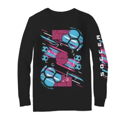 Boys 8-20 Tek Gear® Dry Tek Graphic Tee -Kohl's Shop 5544108 Black Abstract Soccer