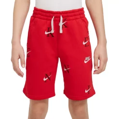 Boys 8-20 Nike Club Fleece Printed Shorts -Kohl's Shop 5546781 University Red