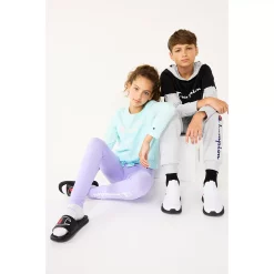 Girls 7-16 Champion® Classic Script Tie Front Tee -Kohl's Shop 5547932 ALT2