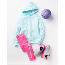 Girls 7-16 Champion® Tossed C Logo Fleece Hoodie -Kohl's Shop 5548560 ALT2