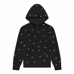 Girls 7-16 Champion® Tossed C Logo Fleece Hoodie -Kohl's Shop 5548560 Black