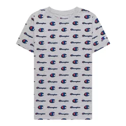 Boys 8-20 Champion® Allover Print Tee -Kohl's Shop 5549533 Gray