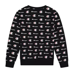 Boys 8-20 Champion® Allover Print Fleece Crew Sweatshirt -Kohl's Shop 5551248 ALT