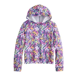 Girls 7-16 Tek Gear® Soft Tek Hoodie Tee in Regular & Plus -Kohl's Shop 5553609 Purple Shapes