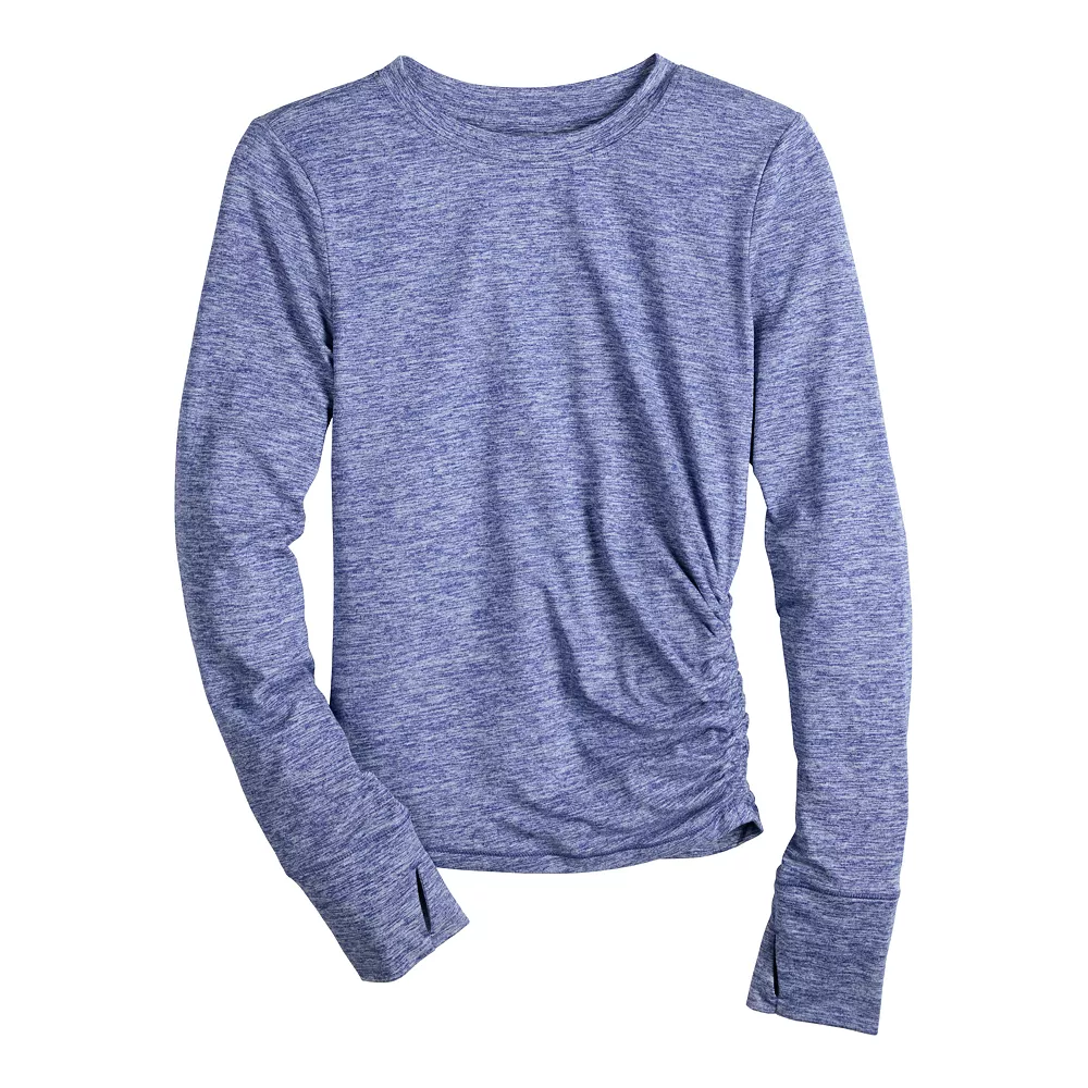 Girls 7-16 Tek Gear® Soft Tek Ruched Tee in Regular & Plus 3 Girls 7-16 Tek Gear® Soft Tek Ruched Tee in Regular & Plus