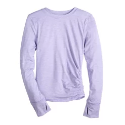 Girls 7-16 Tek Gear® Soft Tek Ruched Tee in Regular & Plus 13 Girls 7-16 Tek Gear® Soft Tek Ruched Tee in Regular & Plus -Kohl's Shop 5553729 Shawn Purple