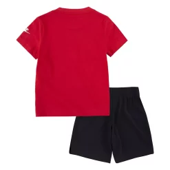 Toddler Boy Nike Big Double Logo Graphic Tee & Shorts Set -Kohl's Shop 5555504 ALT