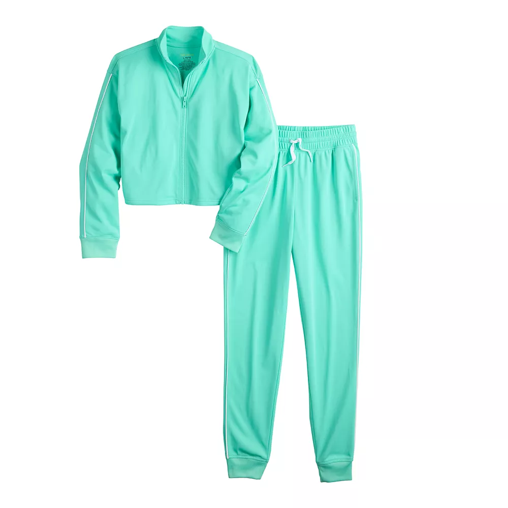 Girls 7-16 Tek Gear® Tricot Tracksuit Set 4 Girls 7-16 Tek Gear® Tricot Tracksuit Set - Image 2