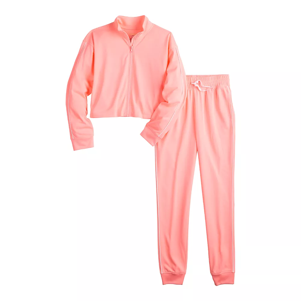 Girls 7-16 Tek Gear® Tricot Tracksuit Set 3 Girls 7-16 Tek Gear® Tricot Tracksuit Set