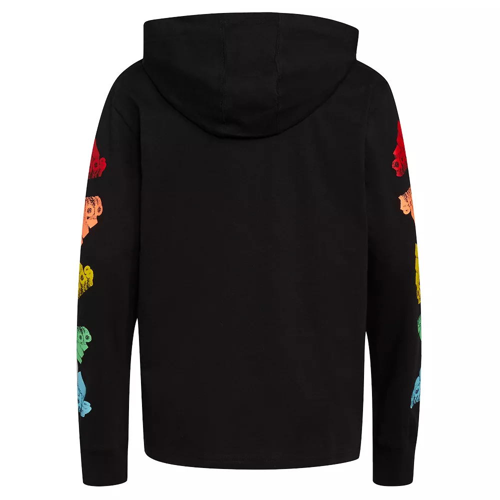 Boys 8-20 adidas Badge of Sport Hooded Tee 7 Boys 8-20 adidas Badge of Sport Hooded Tee - Image 5