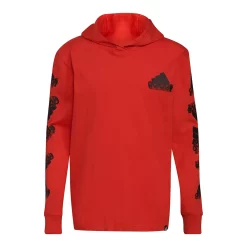 Boys 8-20 adidas Badge of Sport Hooded Tee 9 Boys 8-20 adidas Badge of Sport Hooded Tee -Kohl's Shop 5556637 Vivid Red