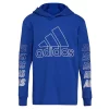 Boys 8-20 adidas Fast Hooded Tee -Kohl's Shop 5556646 Brite Blu