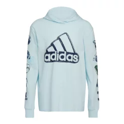 Boys 8-20 adidas Sport Stamp Hooded Tee -Kohl's Shop 5556648 Alms Blue