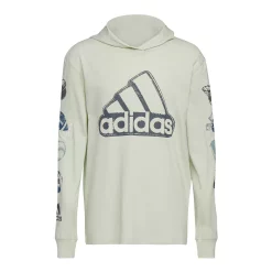 Boys 8-20 adidas Sport Stamp Hooded Tee -Kohl's Shop 5556648 Linen Grn