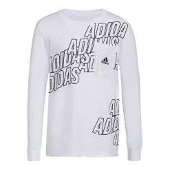 Boys 8-20 adidas Warped Wrap Graphic Tee -Kohl's Shop 5556653 White