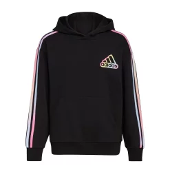 Boys 8-20 adidas Game Fade Fleece Hoodie -Kohl's Shop 5558652 Blk Multi