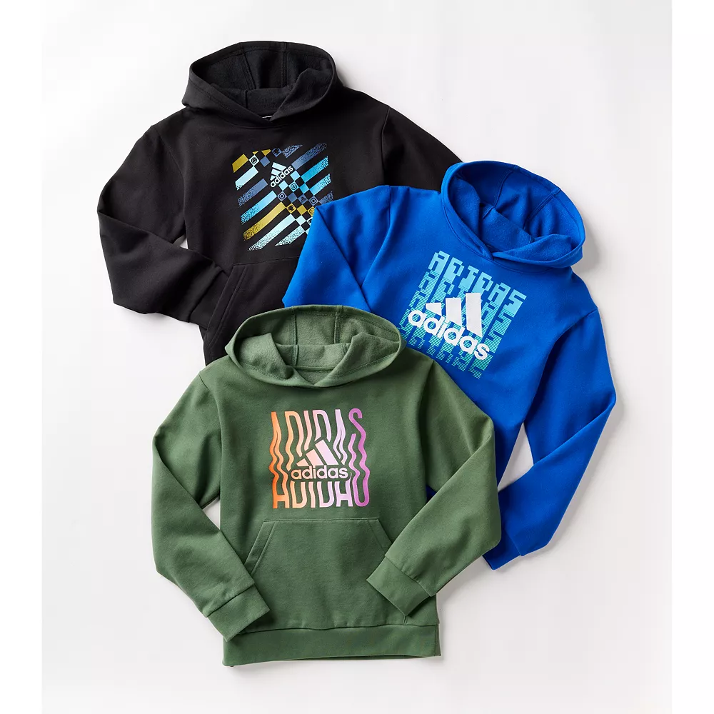 Boys 8-20 adidas Graphic Hoodie 5 Boys 8-20 adidas Graphic Hoodie - Image 3