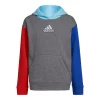 Boys 8-20 adidas Freestyle Fleece Hoodie -Kohl's Shop 5558660 Gray Multi