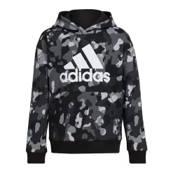 Boys 8-20 adidas Camo Fleece Hoodie 14 Boys 8-20 adidas Camo Fleece Hoodie -Kohl's Shop 5558739 Black