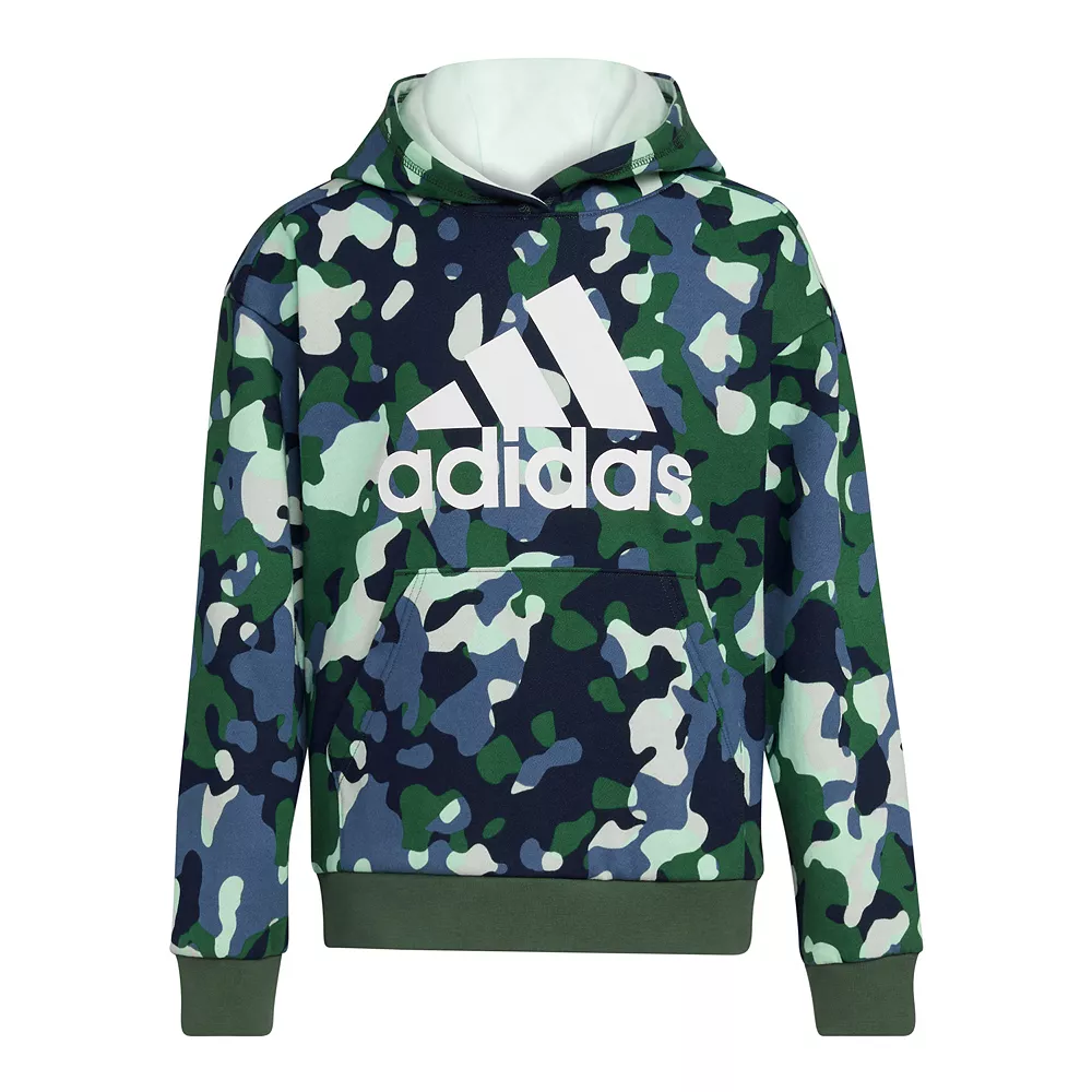 Boys 8-20 adidas Camo Fleece Hoodie 3 Boys 8-20 adidas Camo Fleece Hoodie
