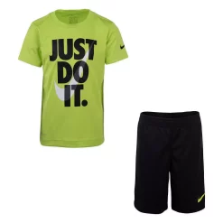 Boys 4-7 Nike "Just Do It." Graphic Tee & Mesh Shorts Set -Kohl's Shop 5559158 Cyber