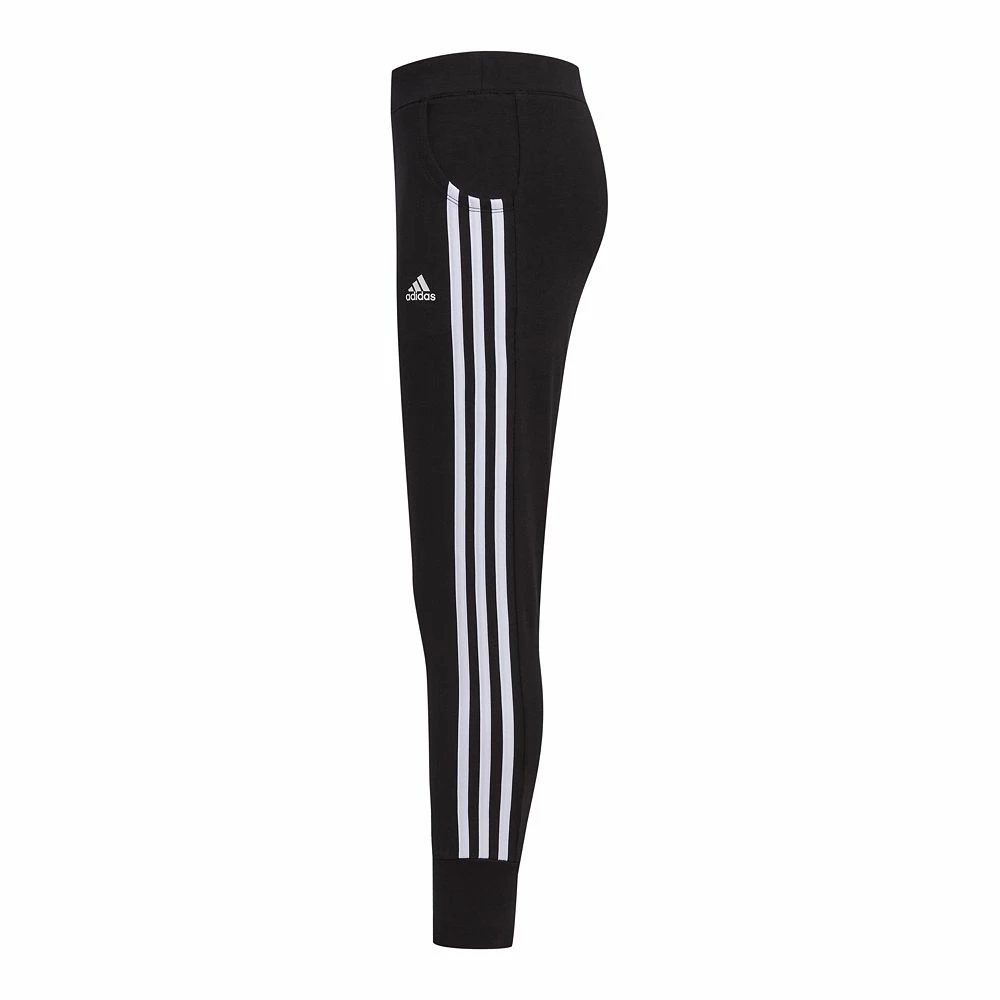 Girls 7-16 adidas 3 Stripe Joggers 6 Girls 7-16 adidas 3 Stripe Joggers - Image 4