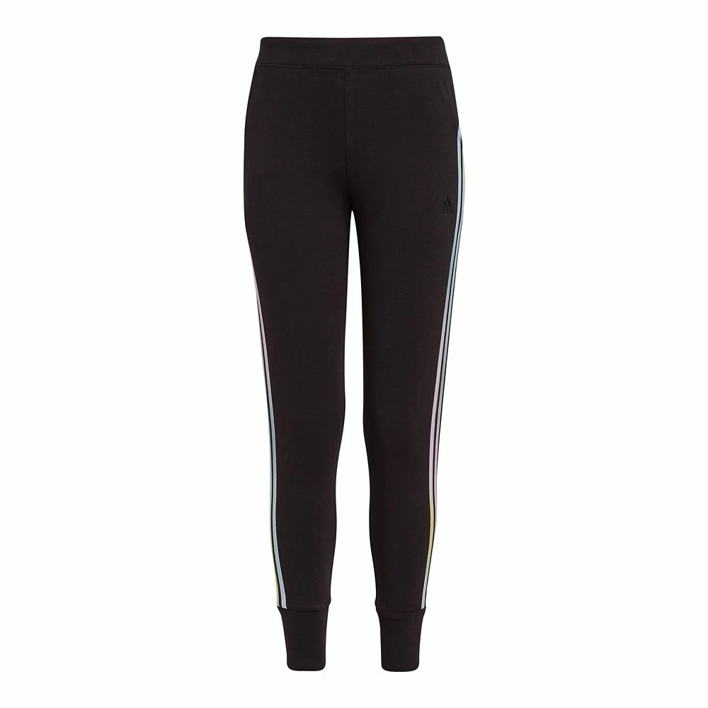 Girls 7-16 adidas 3 Stripe Joggers 4 Girls 7-16 adidas 3 Stripe Joggers - Image 2
