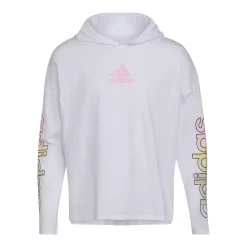 Girls 7-16 adidas Hooded Graphic Tee -Kohl's Shop 5559783 White