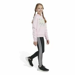 Girls 7-16 adidas Graphic Loose Fleece Hoodie -Kohl's Shop 5561551 ALT4