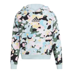 Girls 7-16 adidas Printed Fleece Hoodie -Kohl's Shop 5561650 White Multi