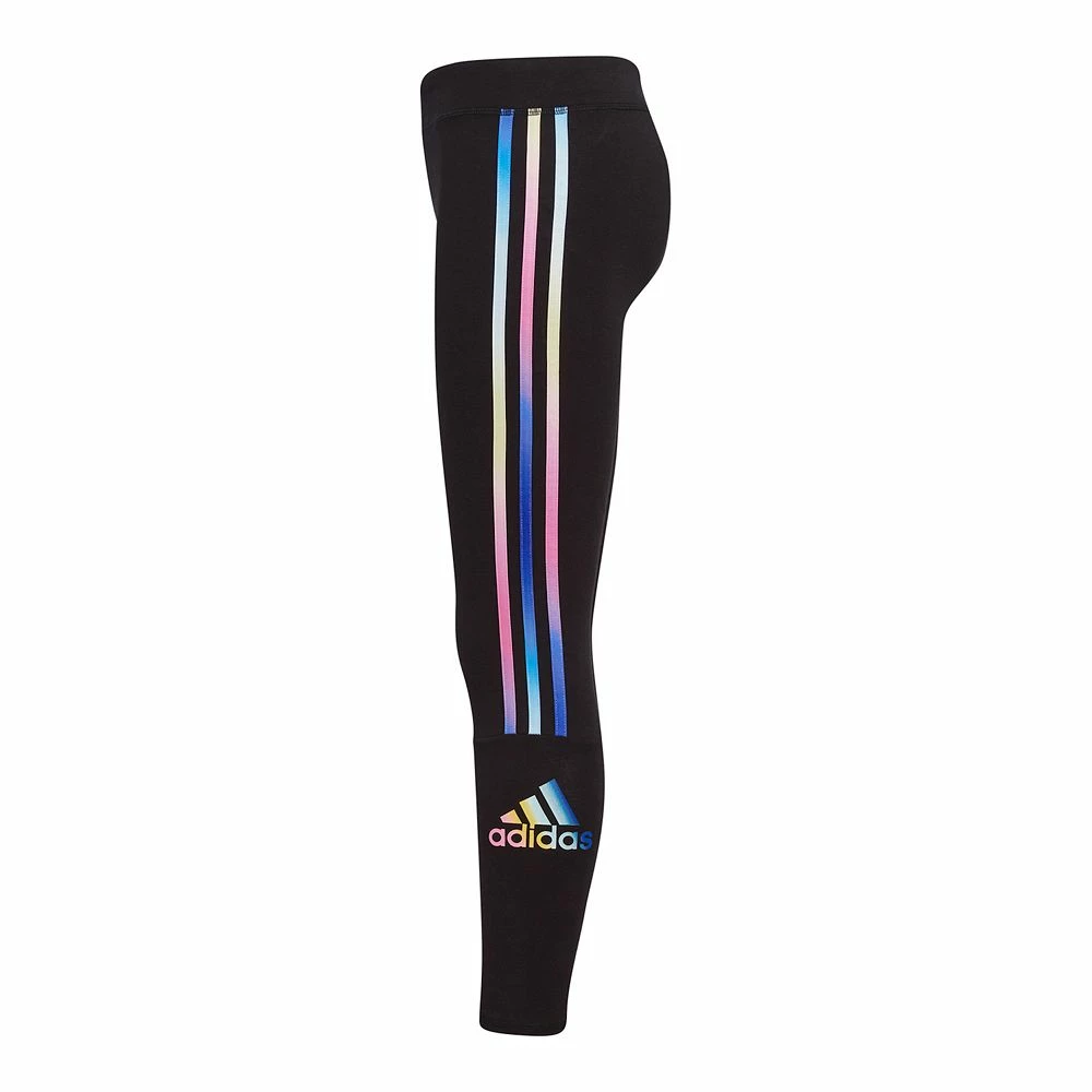 Girls 7-16 adidas 3-Stripe Logo Leggings 6 Girls 7-16 adidas 3-Stripe Logo Leggings - Image 4