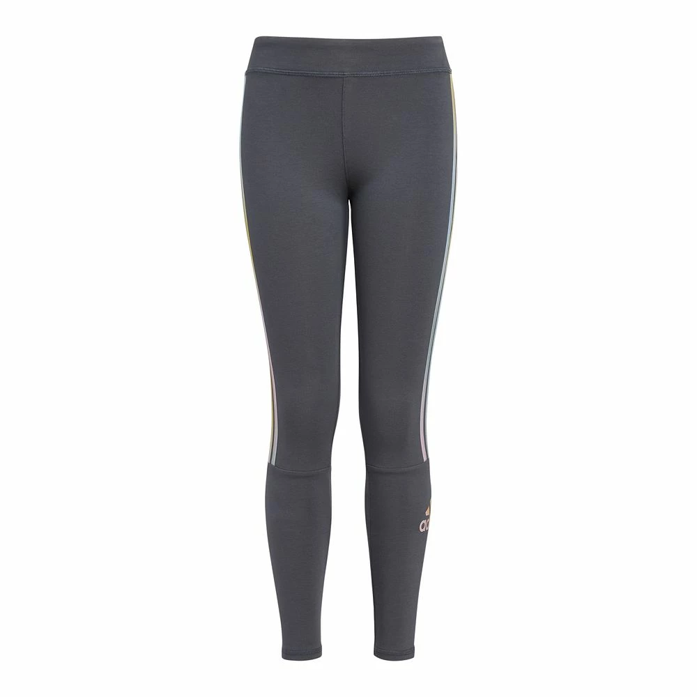 Girls 7-16 adidas 3-Stripe Logo Leggings 4 Girls 7-16 adidas 3-Stripe Logo Leggings - Image 2