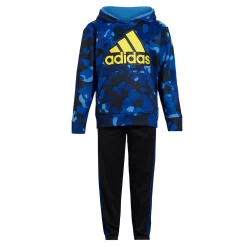 Toddler Boy adidas Camo Fleece Logo Graphic Hoodie & Jogger Pants Set -Kohl's Shop 5565150 ALT2