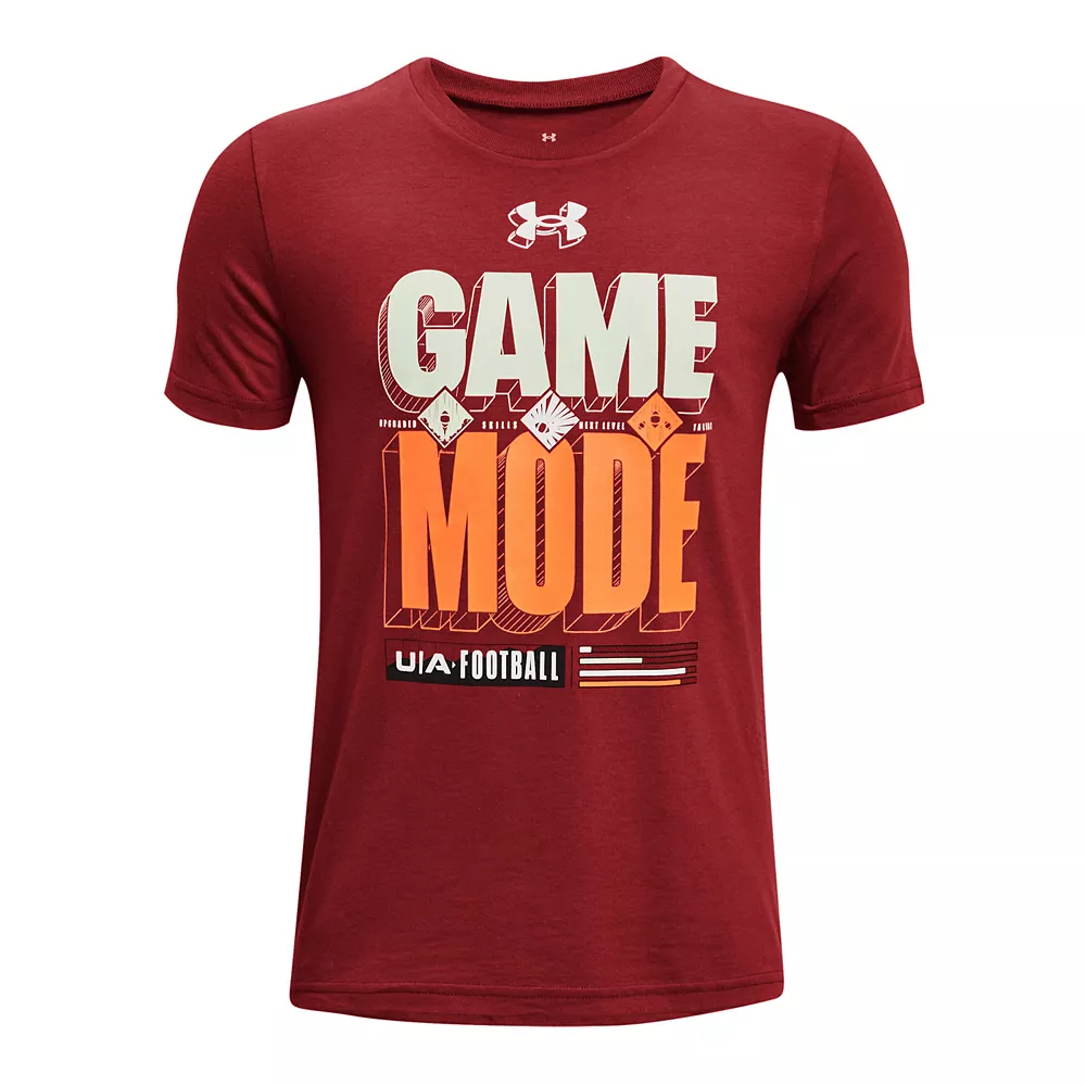 Boys 8-20 Under Armour Game On Football Tee 5 Boys 8-20 Under Armour Game On Football Tee - Image 3
