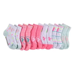 Baby / Toddler Girl Under Armour 6-Pack Hearts & Stars Ankle Socks -Kohl's Shop 5569562 Hearts Stars