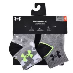 Baby / Toddler Boy Under Armour 6-Pack Essential Quarter Socks 11 Baby / Toddler Boy Under Armour 6-Pack Essential Quarter Socks -Kohl's Shop 5569563 ALT