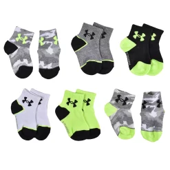 Baby / Toddler Boy Under Armour 6-Pack Essential Quarter Socks 12 Baby / Toddler Boy Under Armour 6-Pack Essential Quarter Socks -Kohl's Shop 5569563 ALT2
